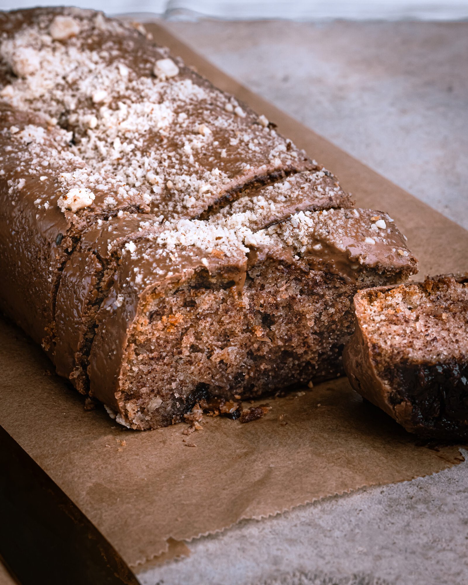 Financier Haselnusskuchen ein saftiger Schoko Haselnusskuchen nach dem Rezept von den französischen Nuss Küchlein Financier